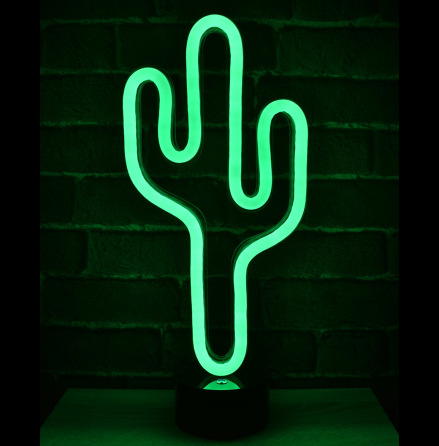 Kaktus Tischlampe